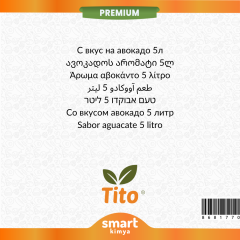 Premium Avokado Aroması 5 litre