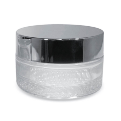 Cam Krem Kavanozu Dibi Tırtıklı 30 ml 182 Adet