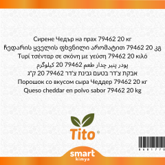 Toz Çedar Peyniri Aroması 79462 20 kg
