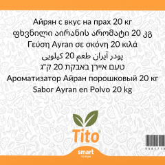 Toz Ayran Aroması 20 kg