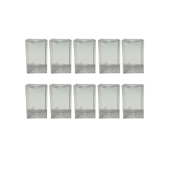 Şeffaf Asetat Kutu 5x5x8 cm 10 Adet