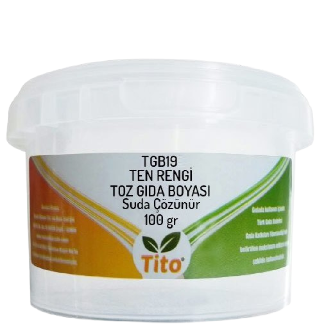 Skin Color Colorante Alimentario en Polvo Soluble en Agua 100 g