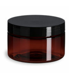 Amber Plastik Krem Kavanozu 250 ml 250 Adet