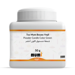 Toz Mum Boyası Yeşil 50 g