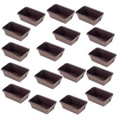 Kağıt Mini Boy Baton 9x5 cm Pasta Kek Kalıbı 10 Adet