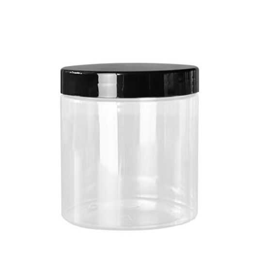 Şeffaf Plastik Krem Kavanozu 500 ml 140 Adet