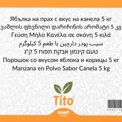 Toz Elma Tarçın Aroması 5 kg