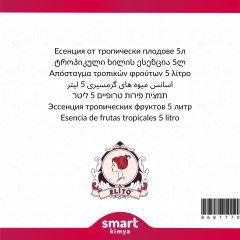 Tropikal Meyve Esansı 5 litre