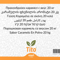 Toz Karamel Aroması 20 kg