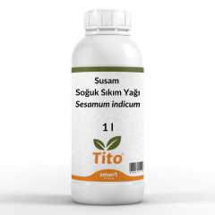 Susam Soğuk Sıkım Yağı Sesamum indicum 1 litre