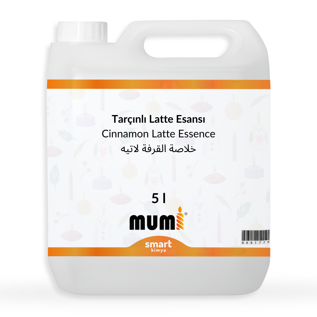 Tarçınlı Latte Mum Esansı 5 litre
