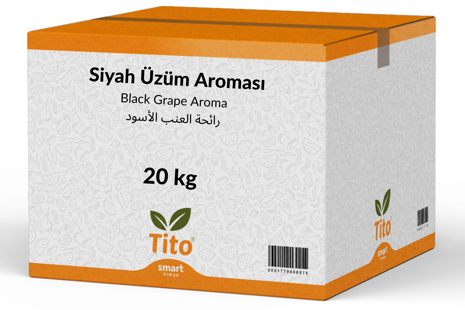 Toz Siyah Üzüm Aroması 20 kg