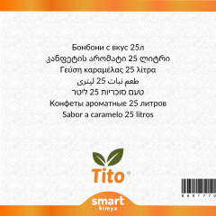Şeker Aroması 25 litre