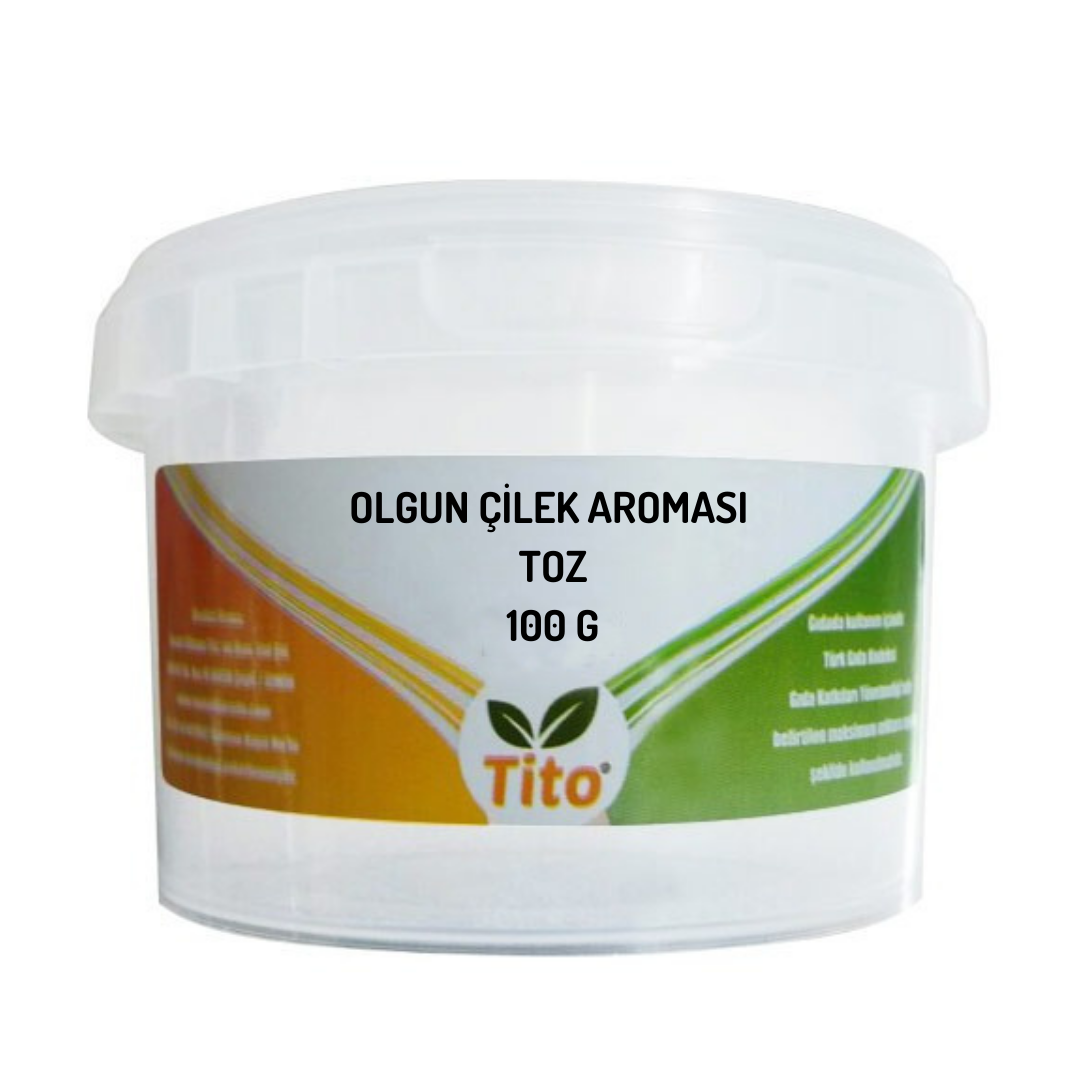 Toz Olgun Çilek Aroması 100 g