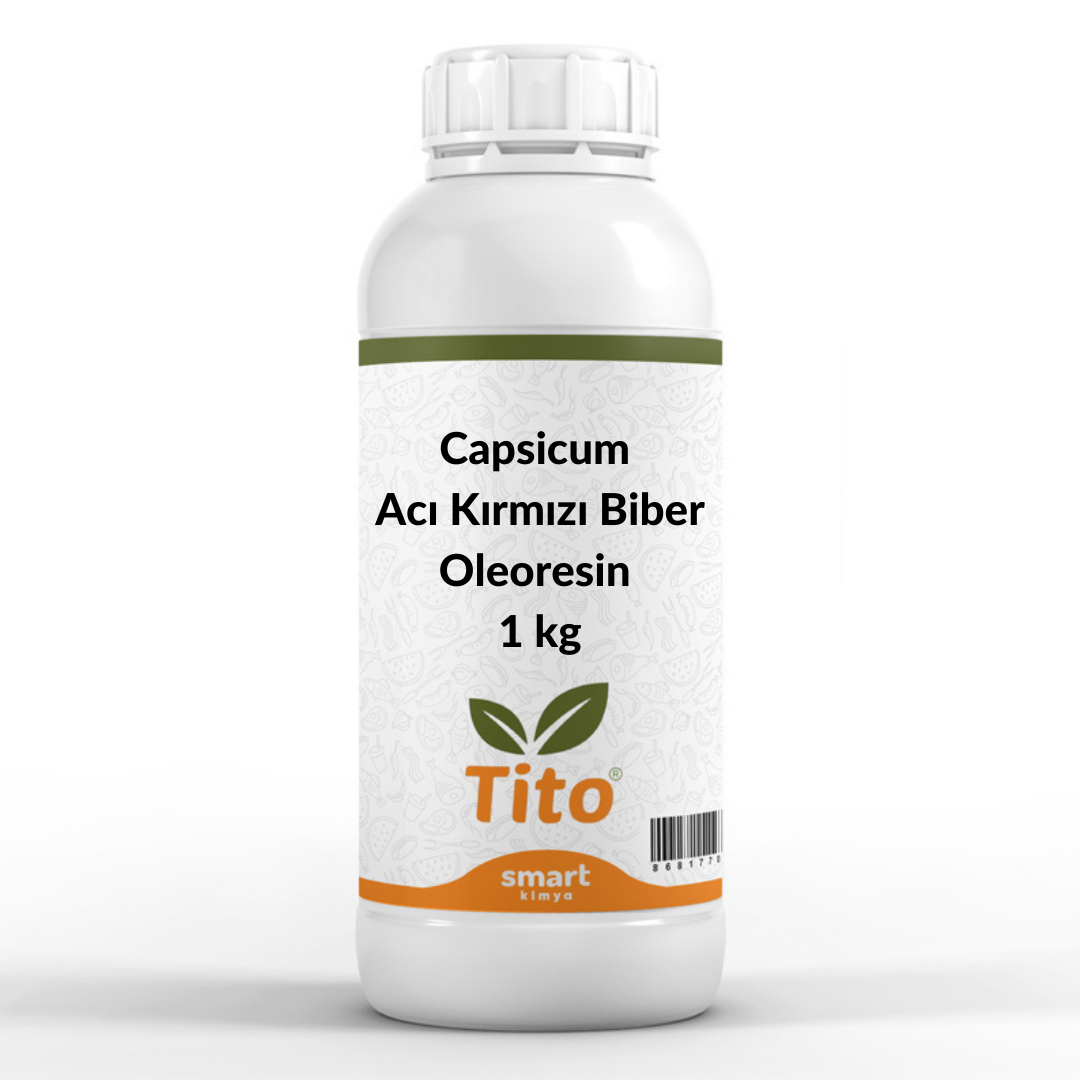 Capsicum Acı Kırmızı Biber Oleoresin 1.000.000 1 kg