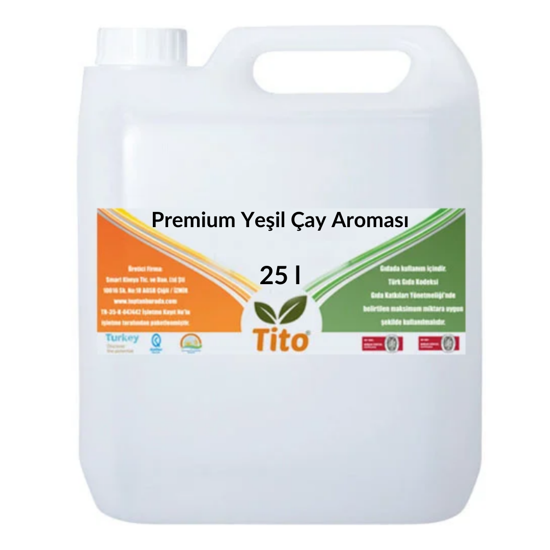 Premium Yeşil Çay Aroması 25 litre