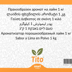 Toz Misket Limonu Aroması 1 kg