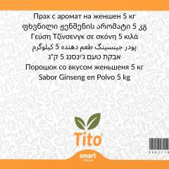 Toz Ginseng Aroması 5 kg