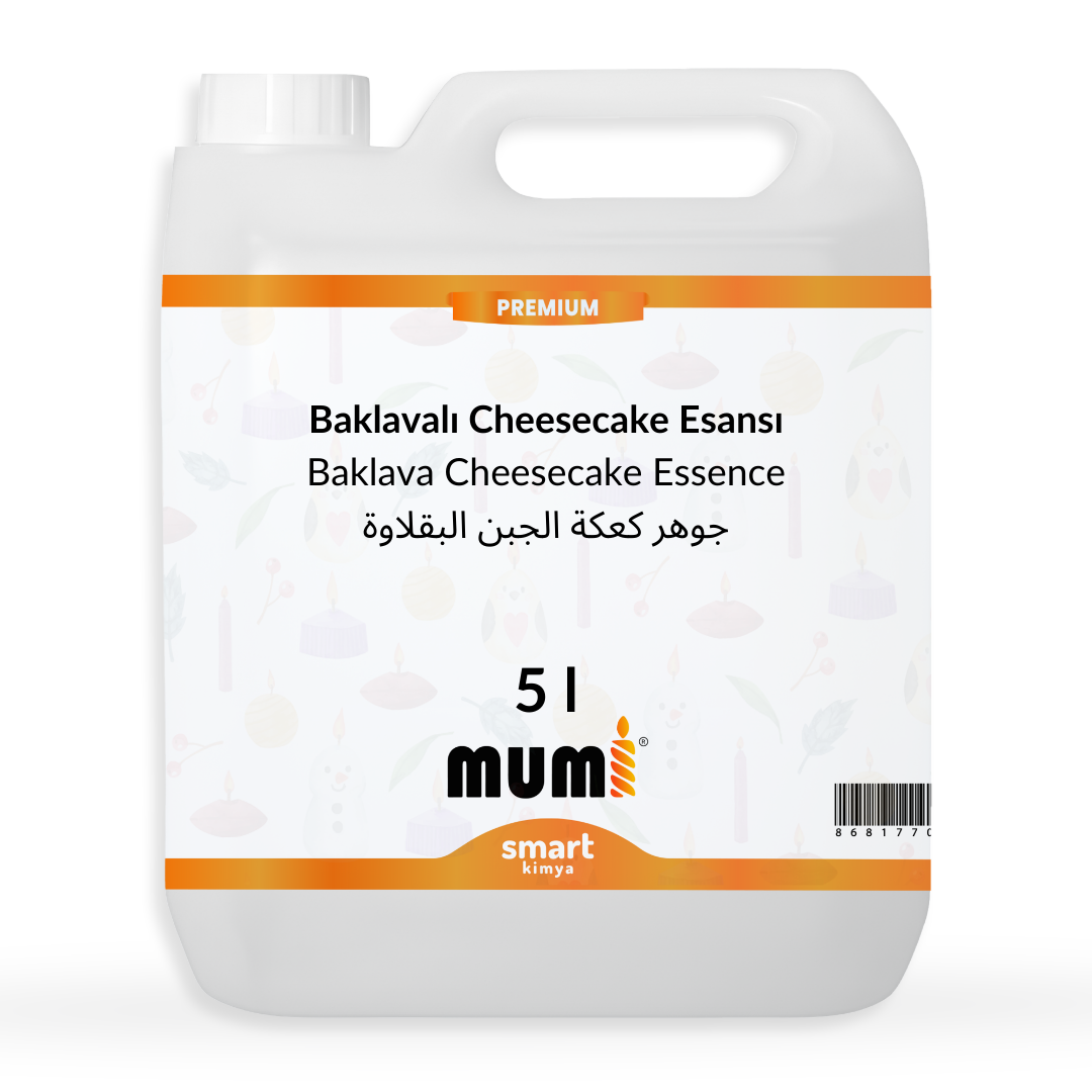Premium Baklavalı Cheesecake Mum Esansı 5 litre