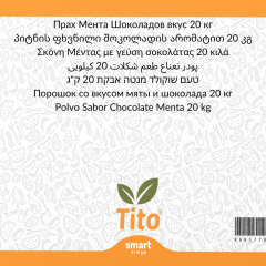 Toz Naneli Çikolata Aroması 20 kg