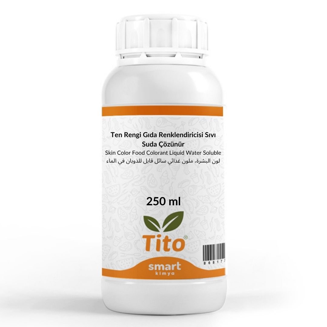 Ten Rengi Gıda Renklendiricisi Sıvı Suda Çözünür 250 ml