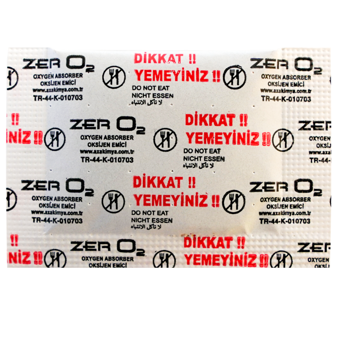 Oksijen Emici 200 cc 3000 adet (Gıda Ürünleri İçin Raf Ömrü Uzatıcı)