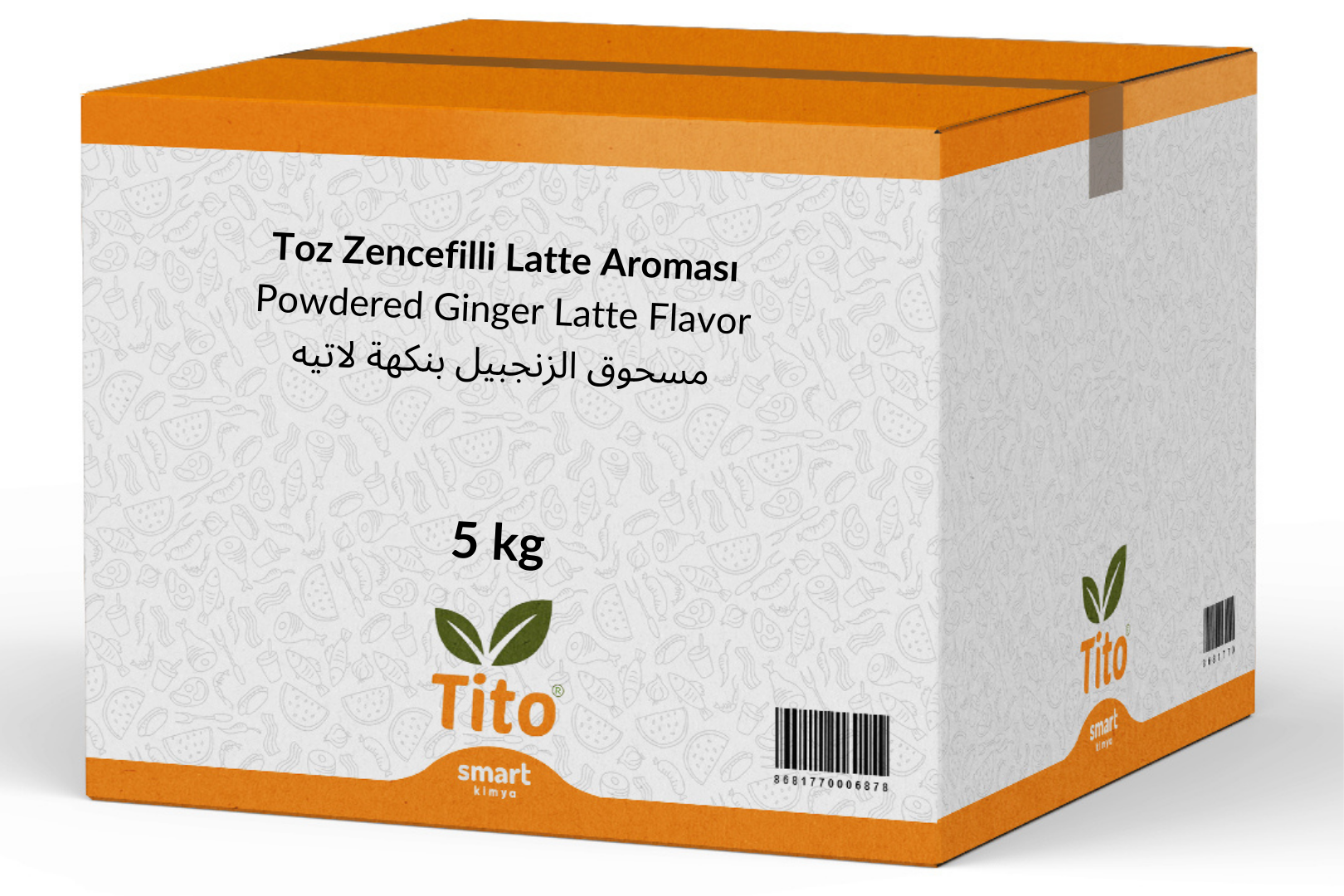 Toz Zencefilli Latte Aroması 5 kg