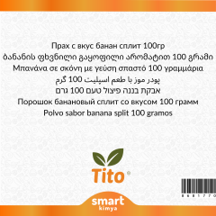 Toz Banana Split Aroması 100 g
