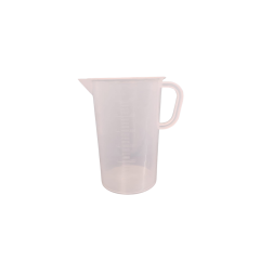 Plastik Kulplu Beher Ölçü Kabı 3000 ml