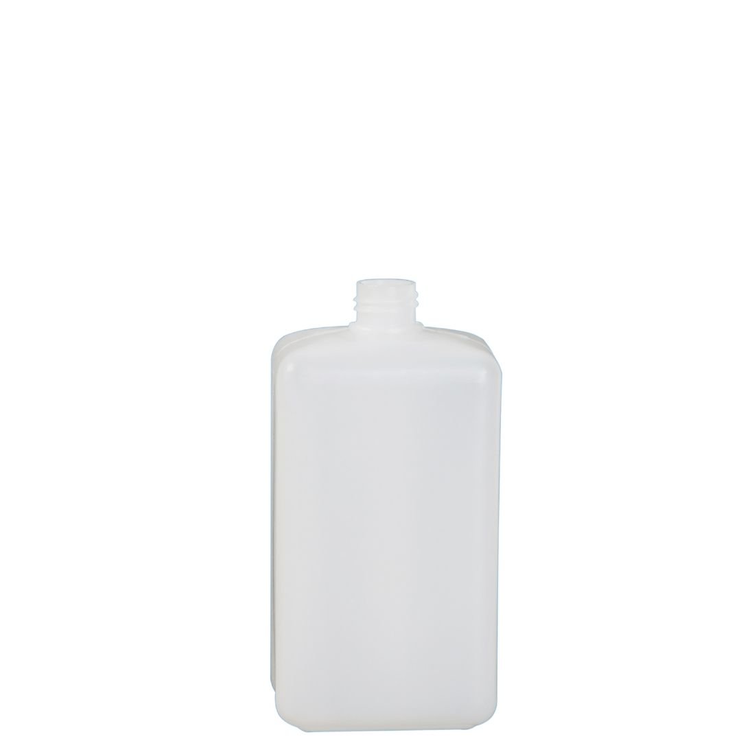 Şeffaf Plastik Köşeli Şişe 1000 ml 99 Adet
