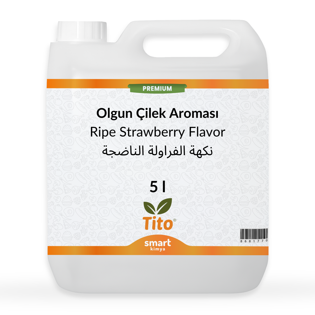 Premium Olgun Çilek Aroması 5 litre