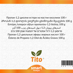 Yağ Asitlerinin Propan-1,2-Diol Esterleri E477 100 g