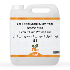 Yer Fıstığı Soğuk Sıkım Yağı Arachis hypo 5 litre