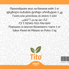 Toz Muzlu Kek Aroması 1 kg