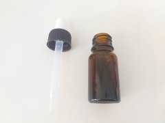 Amber Renkli Damlalıklı Cam Şişe 10 ml 247 Adet