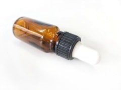 Amber Renkli Damlalıklı Cam Şişe 10 ml 3211 Adet