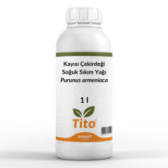 Kayısı Çekirdeği Soğuk Sıkım Yağı Purunus armeniaca 1 litre