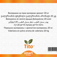 Toz Kedi Otu Valerian Aroması 20 kg