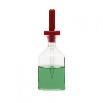 Şeffaf Cam Damlatma Şişesi 100 ml