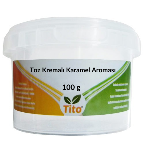 Toz Kremalı Karamel Aroması 100 g
