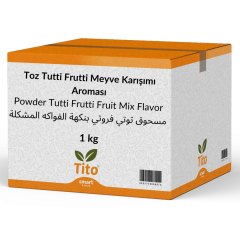Toz Tutti Frutti Meyve Karışımı Aroması 1 kg