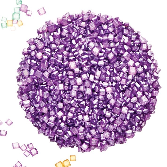 Mor Renkli Işıltılı Şeker 50 g