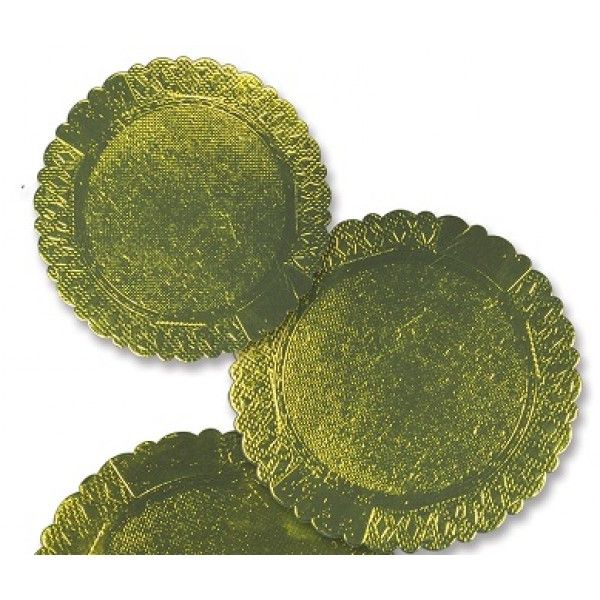 Altın Karton Pasta Altlığı 28 cm (10 Kişilik) 3 Adet
