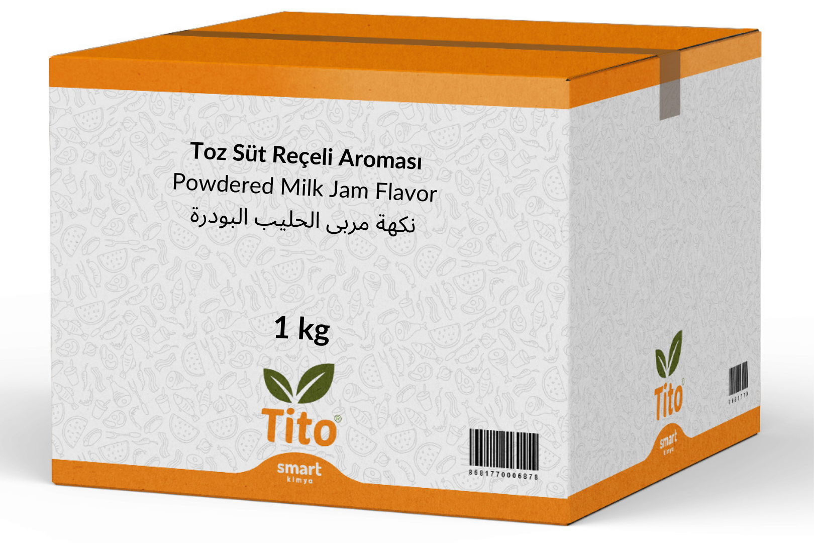 Toz Süt Reçeli Aroması 1 kg