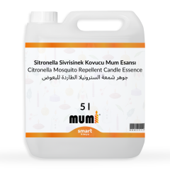 Sitronella Sivrisinek Kovucu Mum Esansı 5 litre