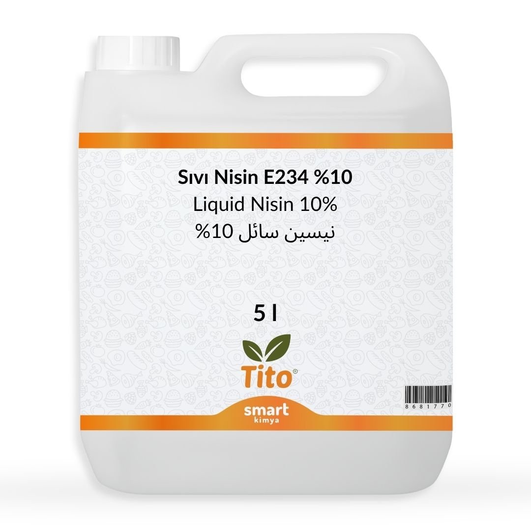Sıvı Nisin E234 %10luk 5 litre