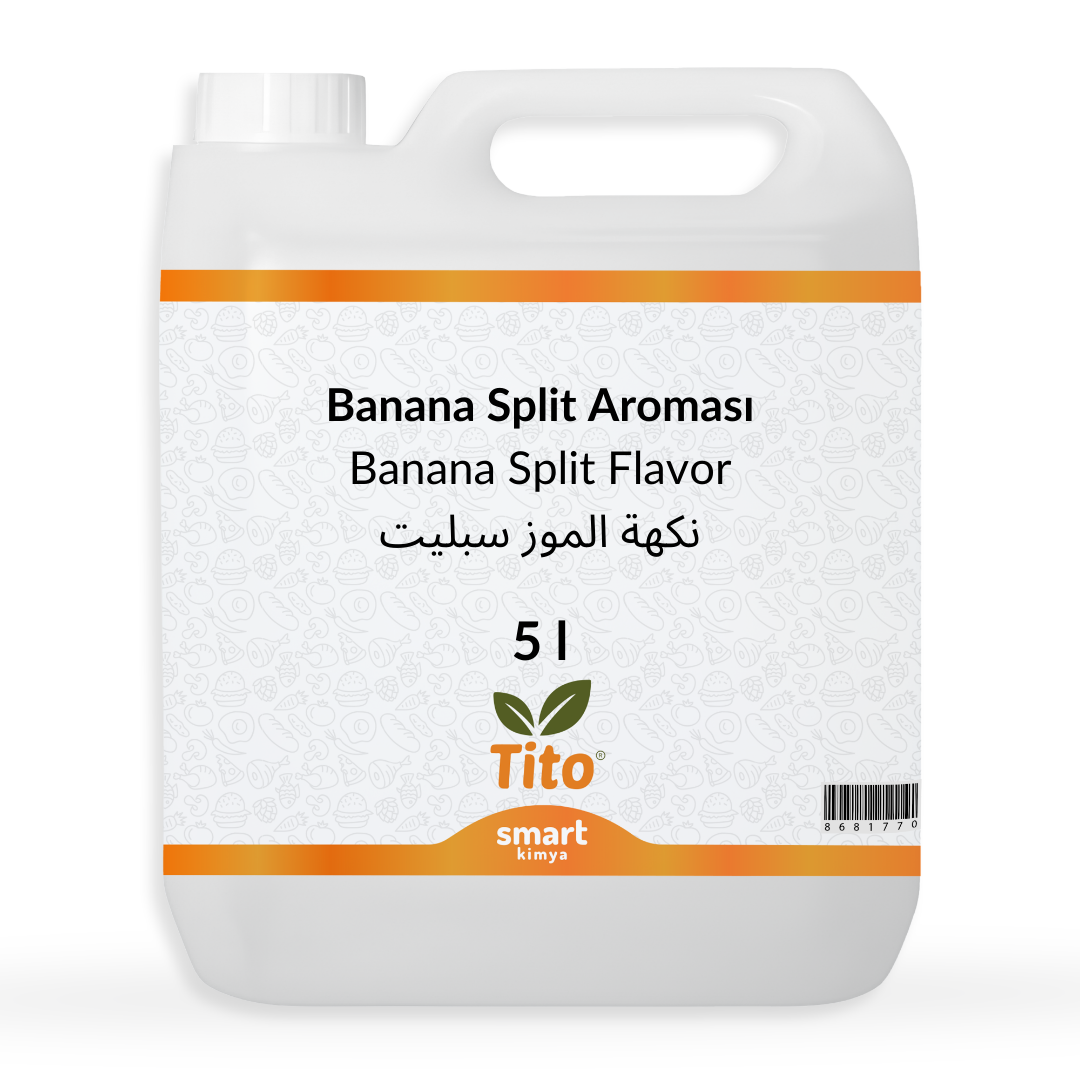 Banana Split Aroması 5 litre
