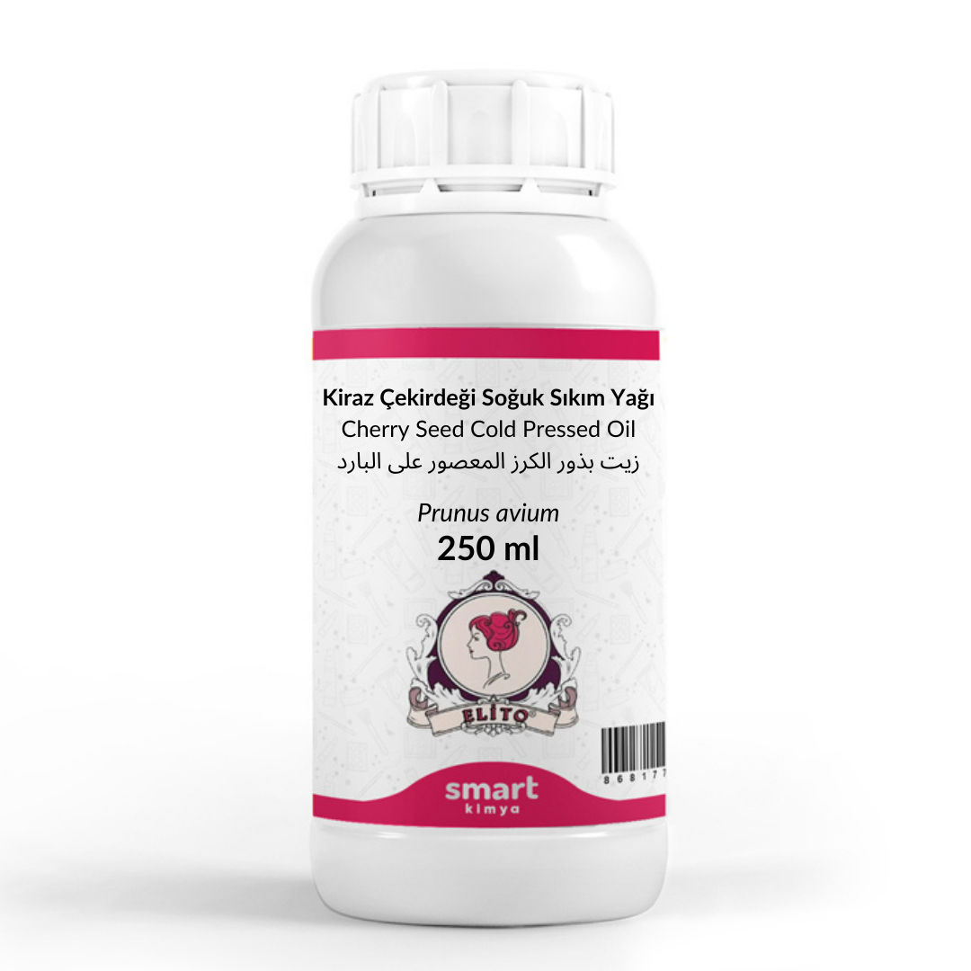 Kiraz Çekirdeği Soğuk Sıkım Yağı Prunus avium 250 ml