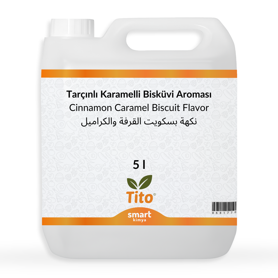 Tarçınlı Karamelli Bisküvi Aroması 5 litre
