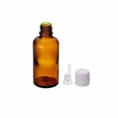 Amber Cam Şişe 10 ml İçten Damlalıklı Kapak 18 mm 494 Adet